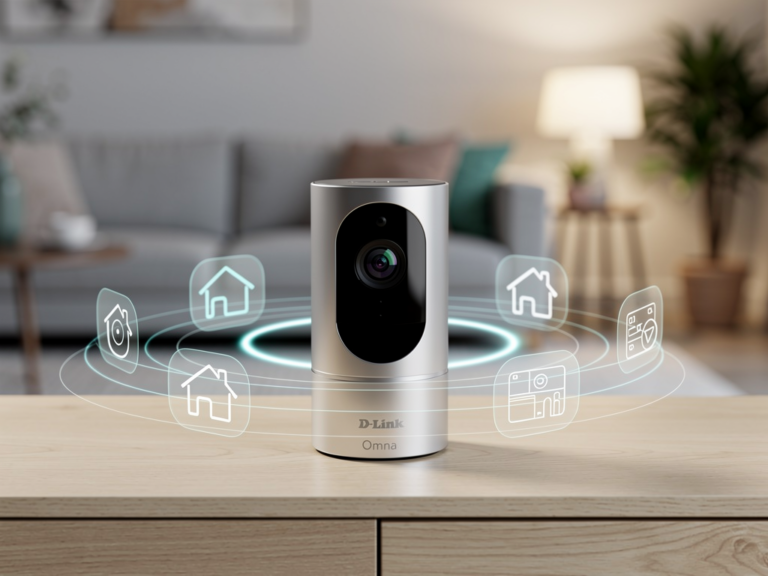 D-Link Omna 180 Cam HD Überwachungskamera mit HomeKit Integration und 180 Grad Weitwinkel