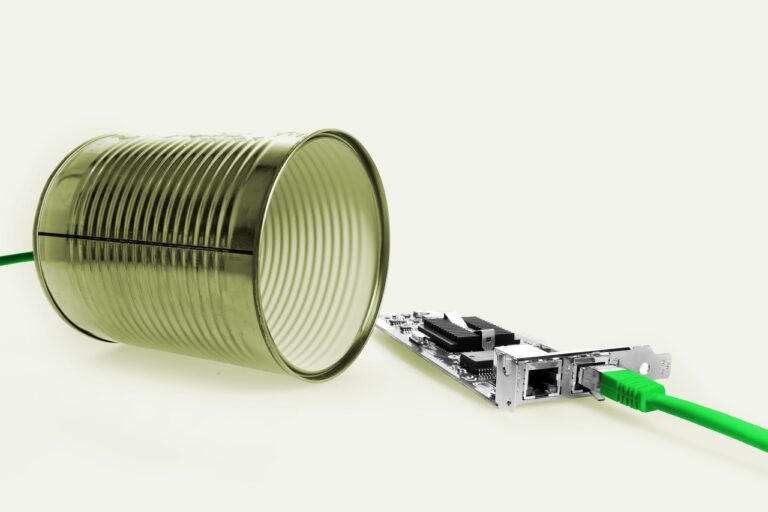 Moderne IP Kameras in sicherer Netzwerkumgebung zur geschützten Überwachungslösung
