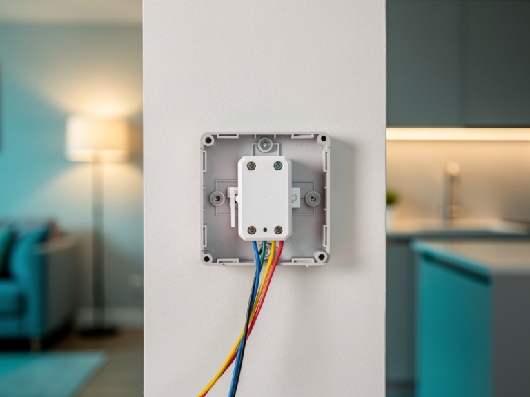 Shelly 1 Mini Gen3 Test im Alltag – kompakter Smart-Home-Schalter überzeugend Shelly 1 Mini Gen3 kompakter Smart-Home-Schalter in moderner Unterputzdose