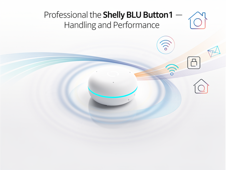 Shelly BLU Button1 Bewertung mit Fokus auf Handhabung und Performance Shelly BLU Button1 Smart-Button mit einfacher Handhabung und stabiler Performance im Test