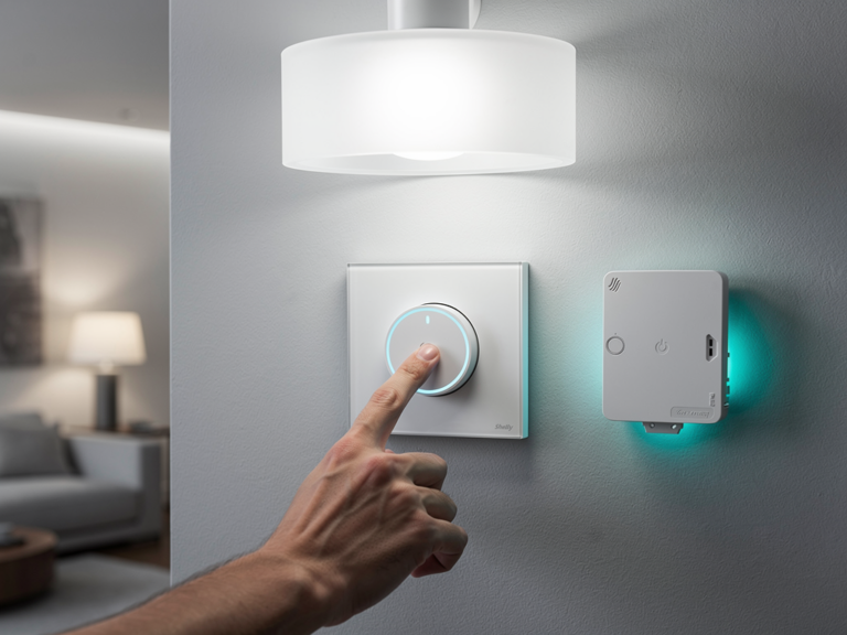 Shelly Dimmer 2 smarte Lichtsteuerung im Praxistest einfache WLAN-Installation