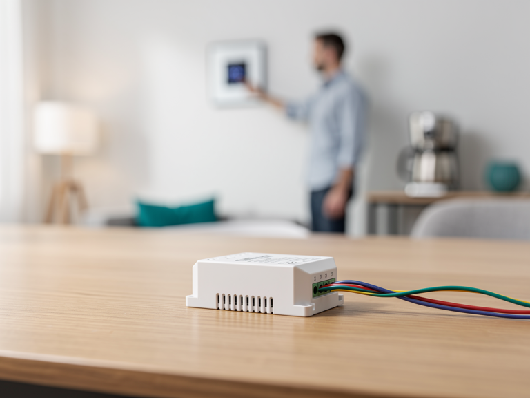 Erfahrungen mit dem Shelly Plus 1 Mini im smarten Zuhause Alltagstest Shelly Plus 1 Mini kompakter Smart-Home-Schalter im Alltagstest eingebaut