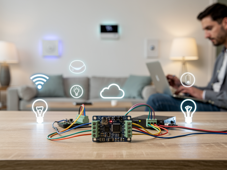 Shelly Uni Smart-Home-Modul mit Sensoren und WLAN-Anbindung in Praxis getestet