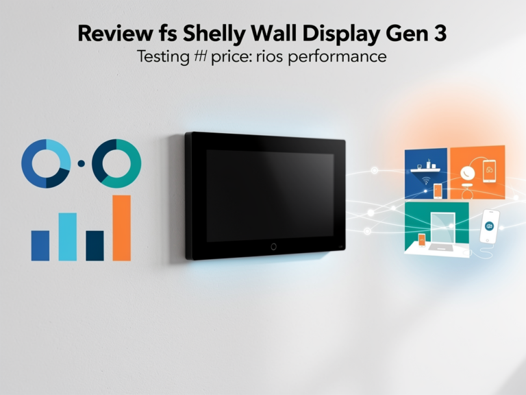 Shelly Wall Display Gen 3 im Praxistest als zentrales Smart-Home-Panel