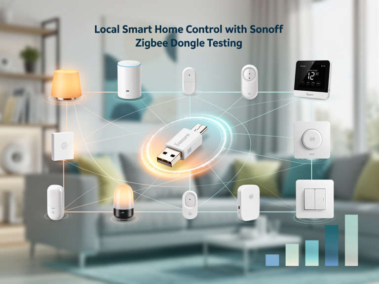 Sonoff Zigbee Dongle Plus USB-Stick für lokale Smart Home Steuerung getestet