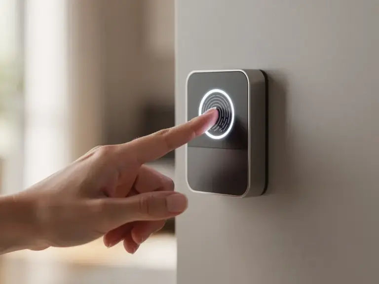 Sicherheit durch Biometrie im Smart Home: Fingerabdruck als Schlüssel Fingerabdruck als Schlüssel für erhöhte Sicherheit im Smart Home durch Biometrie